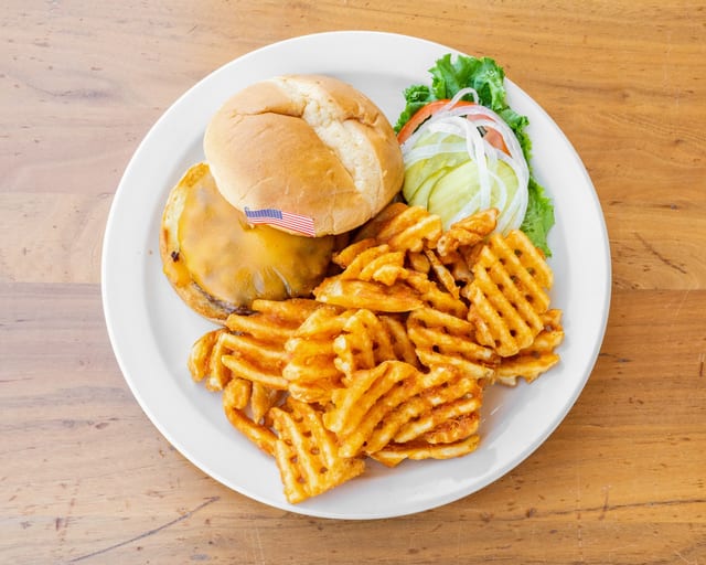 Bison Burger.