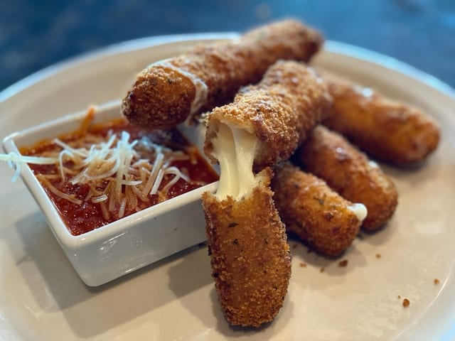 MOZZARELLA STICKS.