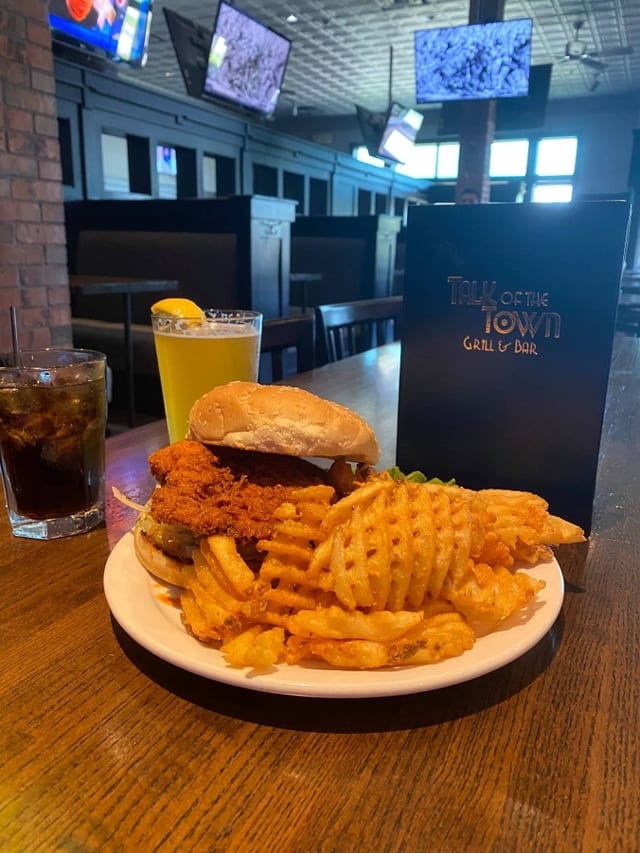 Hot Nashville Chicken Sandwich.