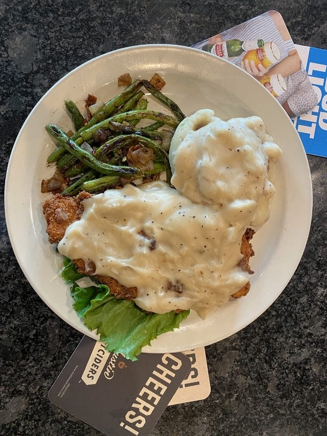 COUNTRY FRIED CHICKEN.