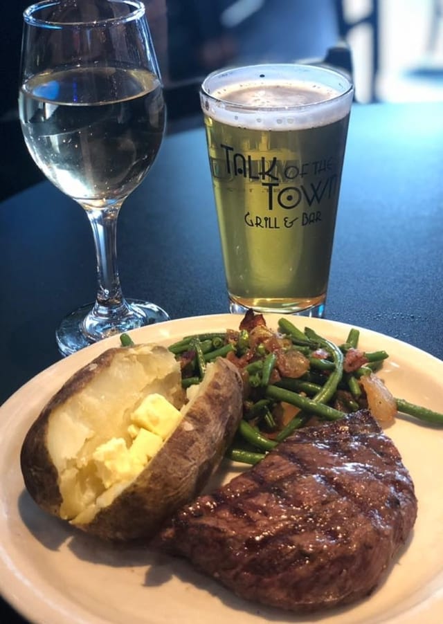 8oz Certified Angus Sirloin Steak.