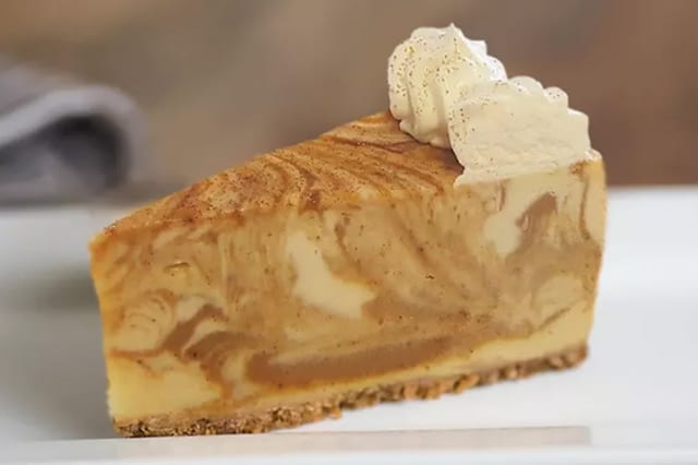 Pumpkin Cheesecake.
