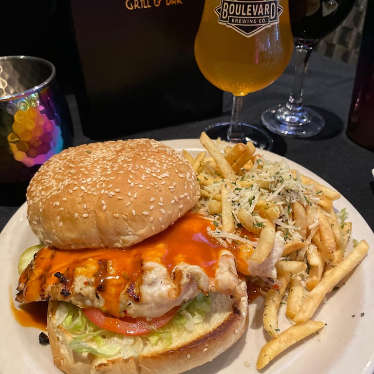 Buffalo Chicken Sandwich Delight