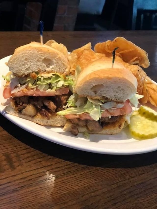 Burnt End Sandwich.