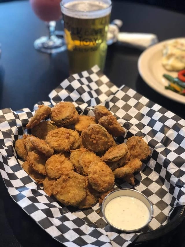 FRIED PICKLES.