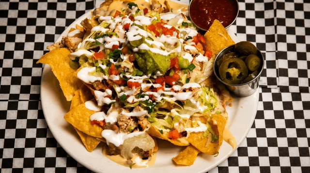 Chicken Nachos.